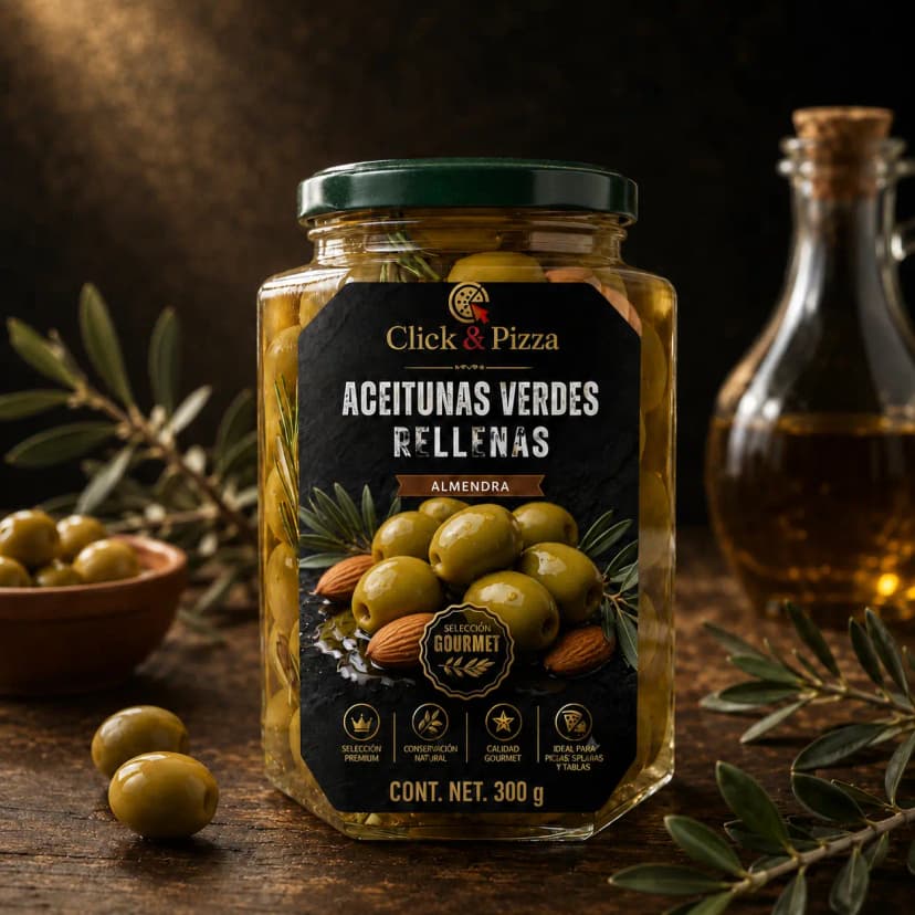 Aceituna rellena de Almendra