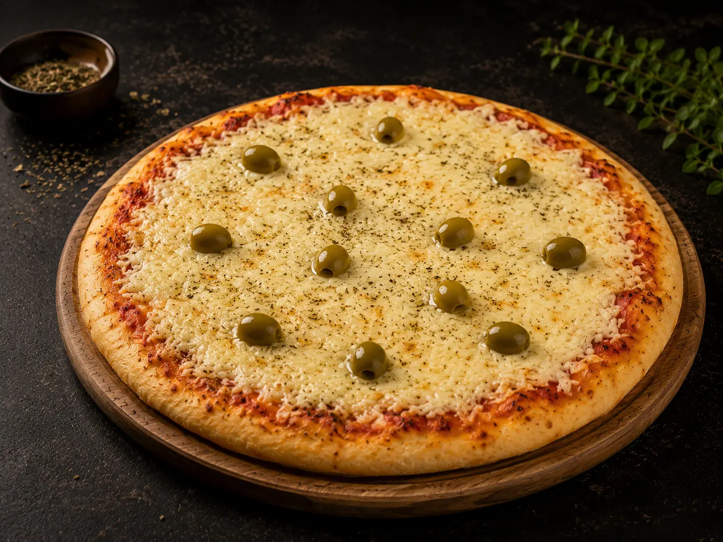 Pizza Muzzarella Clásica artesanal congelada
